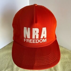 N R A FREEDOM hat trucker SnapBack